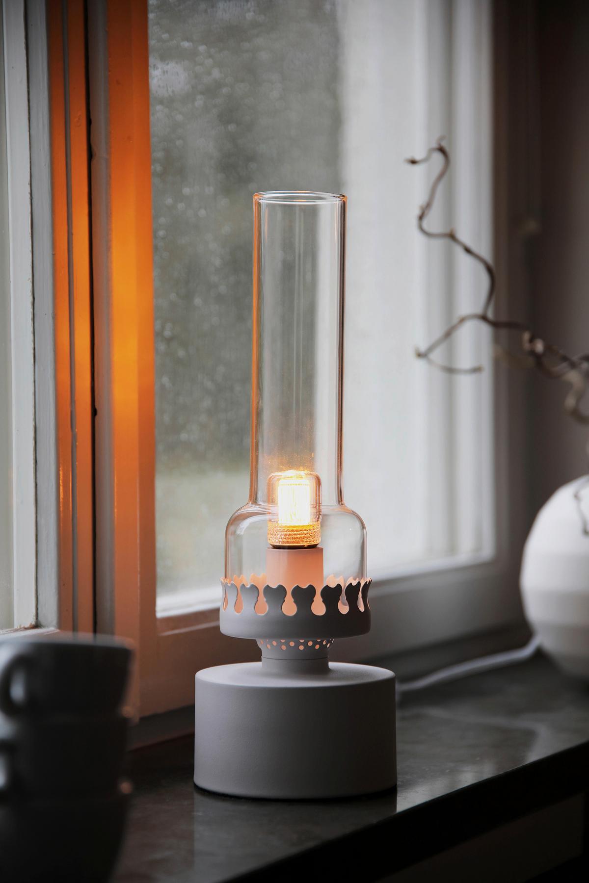 Tischleuchte Kandella max. 40 Watt - Klar/Weiß, Basics (10.5/10.5/31cm) - Markslöjd
