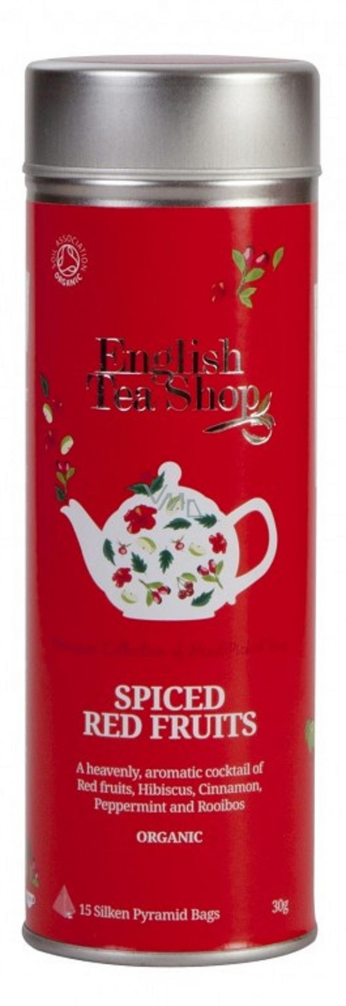 Bio Tea Fémhengerben Fűszeres Pirosgyümölcs - piros, Basics