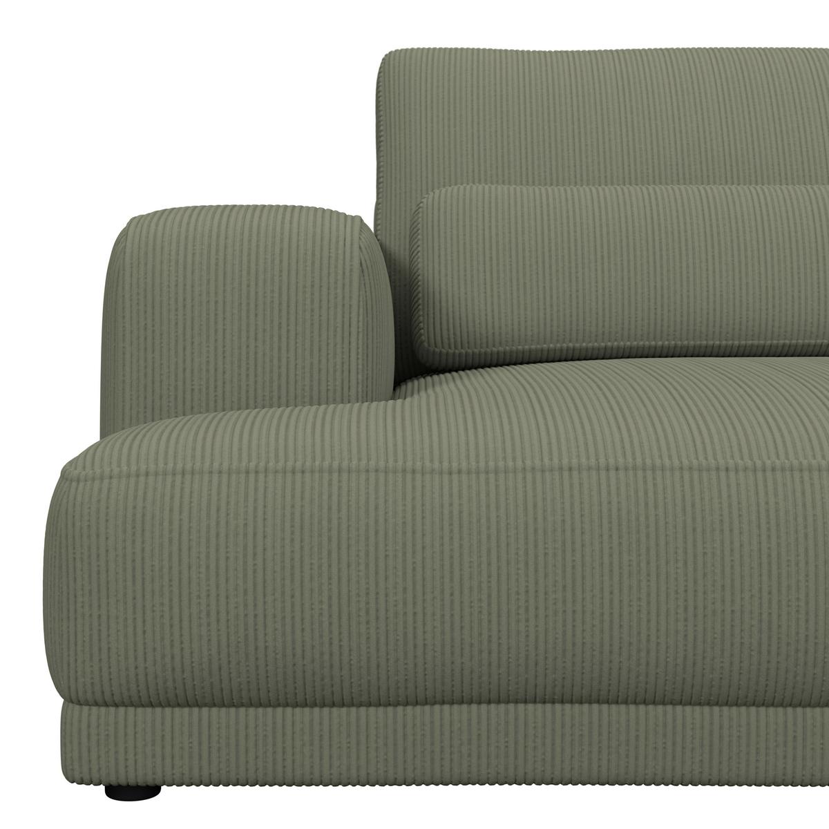 Velika Sofa Savona - svijetlo zelena, Trend, tekstil (260/77/111cm) - Luca Bessoni