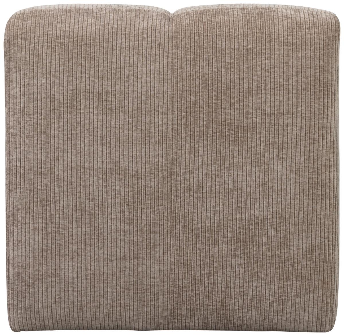 Sitzbankelement Mojo Sandfarben B: 84cm - Sandfarben, MODERN, Kunststoff/Textil (84/83/73cm) - Livetastic