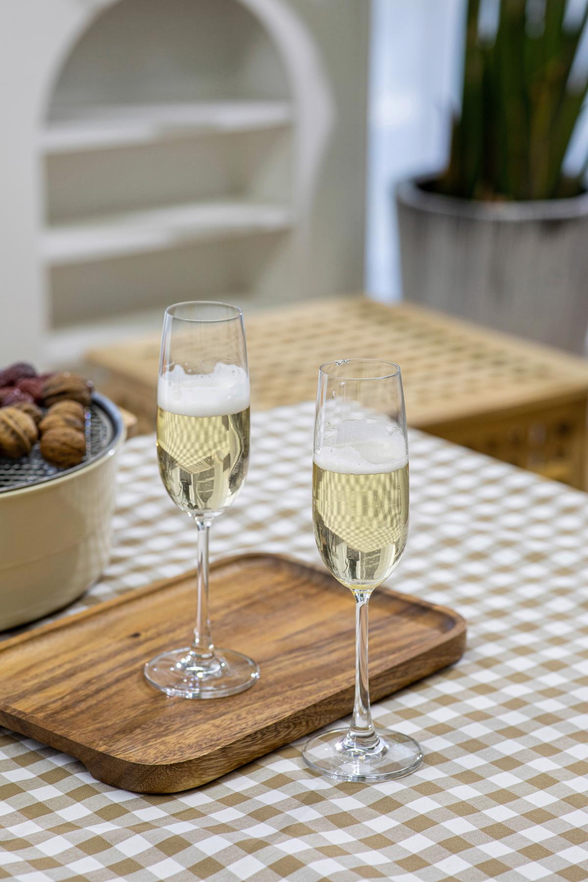Set Kozarcev Wine, 6-Delni - prosojno, Basics, steklo (7/22,9cm) - Echtwerk