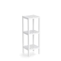 REGAŁ STOJĄCY 18873 - biały, Basics, materiał drewnopochodny (22/22/65cm) - Zeller Present