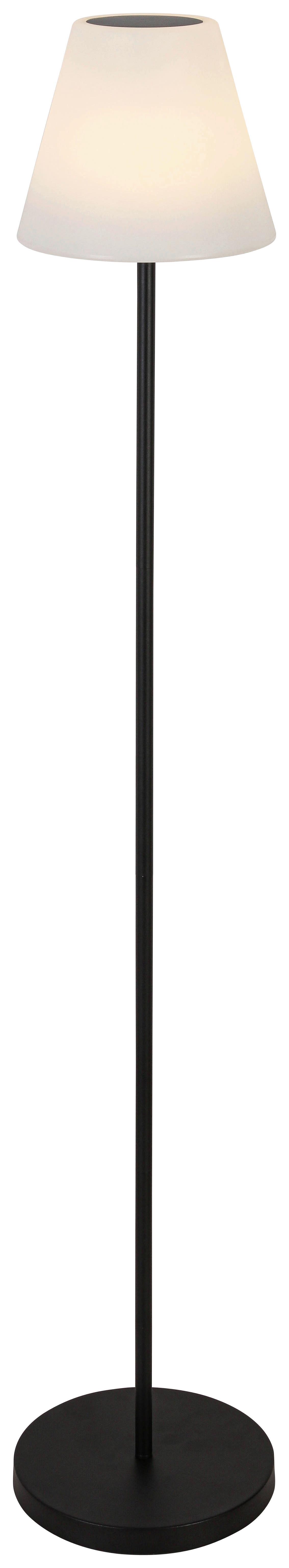 LED-Außenleuchte Jom max. 2,5 Watt - Schwarz/Weiß, MODERN, Kunststoff/Metall (25cm) - Modern Living