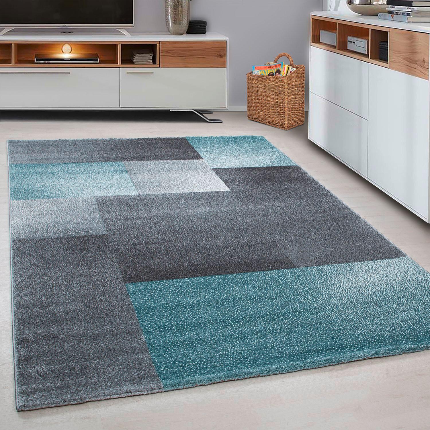 Preproga Lucca, 80x150cm, Modra - modra, Trend, tekstil (80/150cm) - Novel