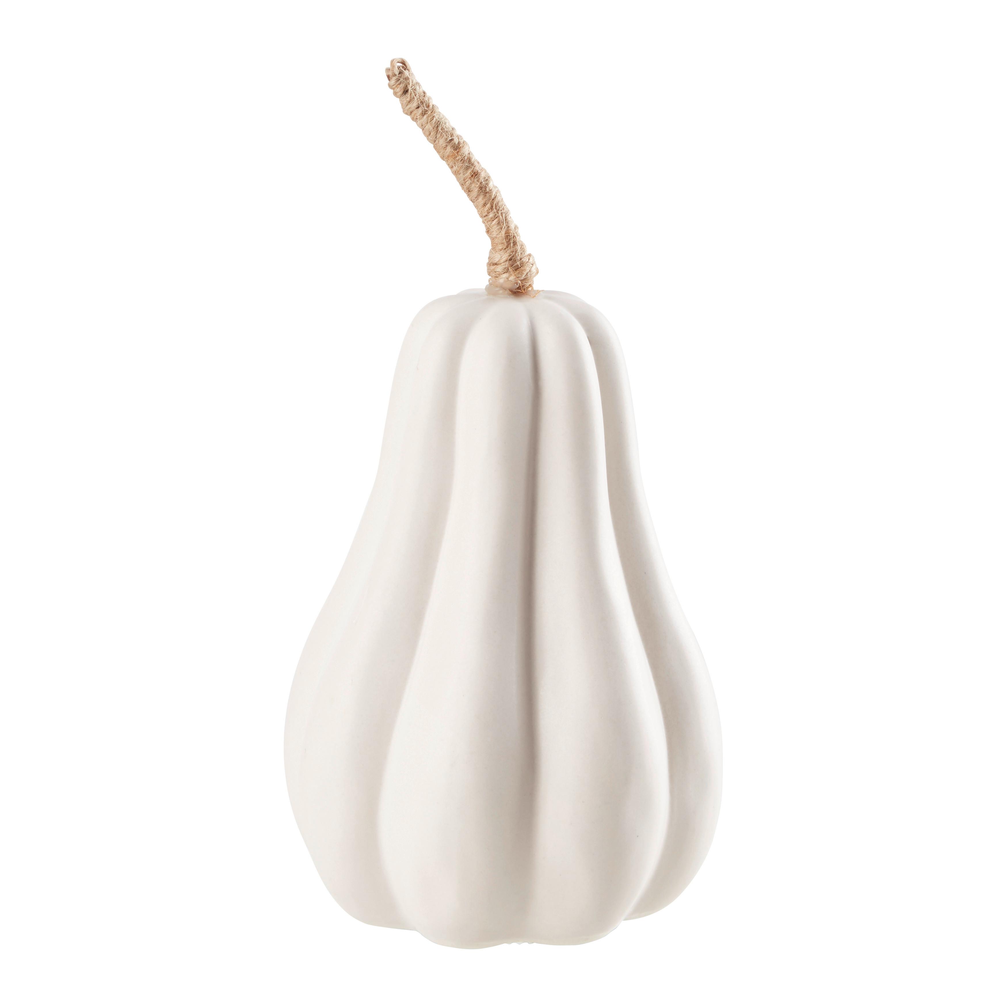 Dekorativna Tikva Aurora - bež, Konvencionalno, keramika (8,6/17,5cm) - Modern Living