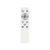 LED-TAKLAMPA FARBI - vit/kromfärg, Modern, metall/plast (38/6cm) - Mömax