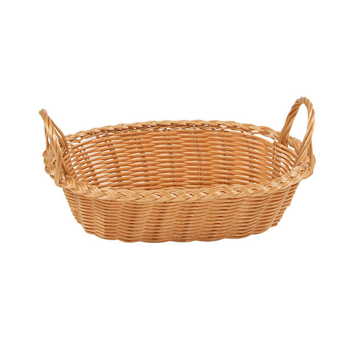 KOSZ NA PIECZYWO 1783615 - brązowy, Basics, tworzywo sztuczne (29/6/18cm) - Kesper