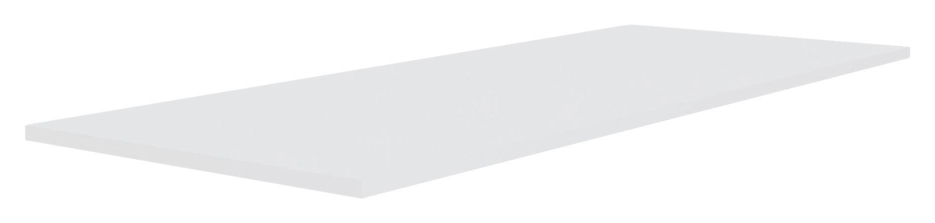 Oberplatte Unit in Weiss - Weiss, Modern, Holzwerkstoff (137/42/1,6cm) - Based