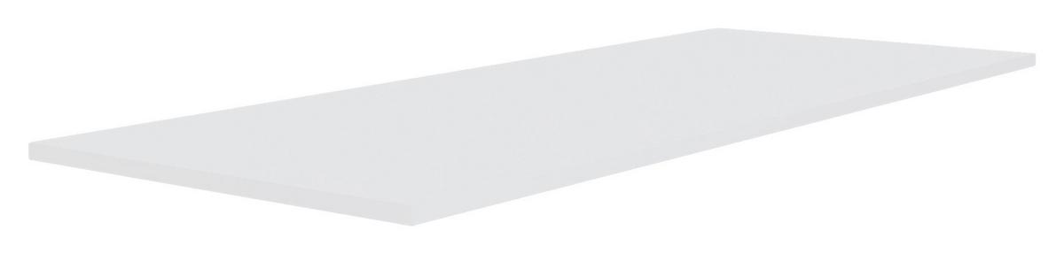 Oberplatte Unit in Weiß - Weiß, MODERN, Holzwerkstoff (137/42/1,6cm) - Based