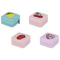 Schmuckbox Naomi diverse Designs - Multicolor, Papier/Textil (9,5/5/9,5cm) - Mömax