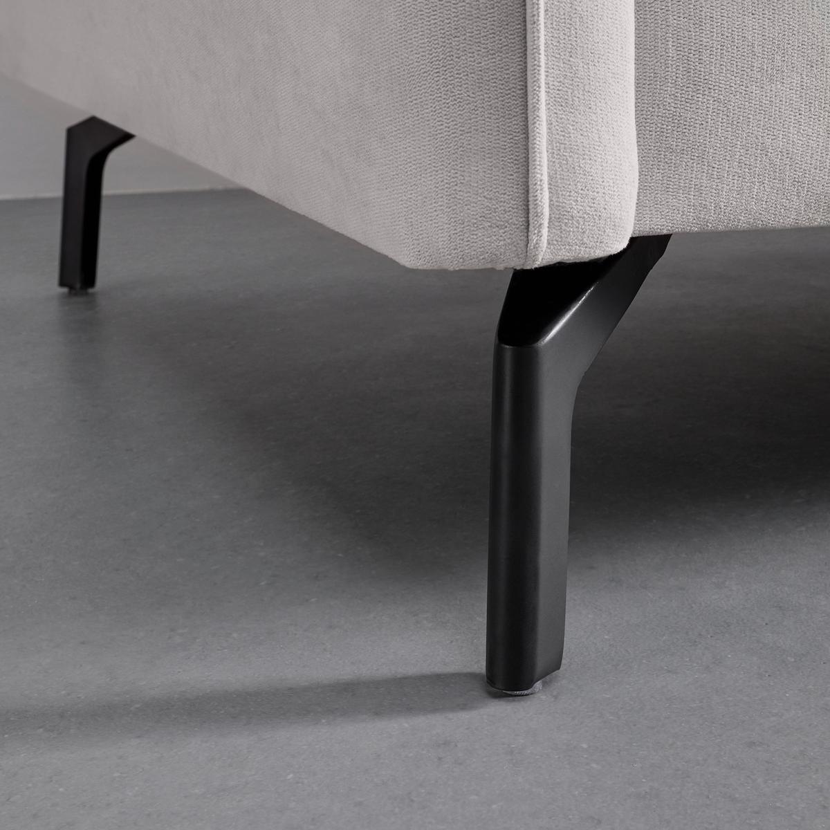 Sarokkanapé Lani - világosszürke, Modern, textil/fa (296/86/89-170cm) - Bessagi Home