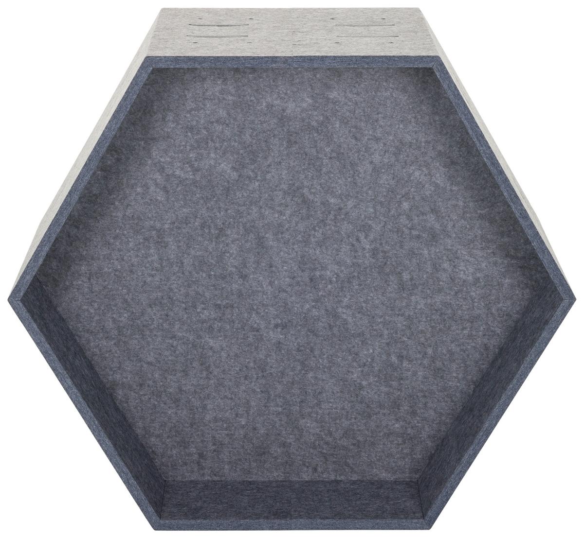 Pregradna Stena Flexmiut Store B, Siva - siva, Moderno, tekstil (62,5/54,5/35cm) - MID.YOU