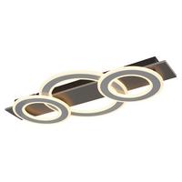 LED Mennyezeti Lámpa 48034-50 Jayden - opál/antracit, Design, műanyag/fém (73/35/7cm) - Globo