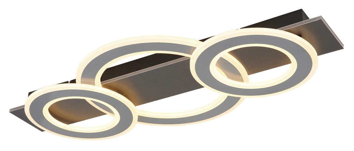 LED Mennyezeti Lámpa 48034-50 Jayden - opál/antracit, Design, műanyag/fém (73/35/7cm) - Globo