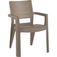 Kerti Szék Ibiza - Cappuccino, Műanyag (62/83/62cm) Kerti Szék Ibiza - Cappuccino, Műanyag (62/83/62cm)