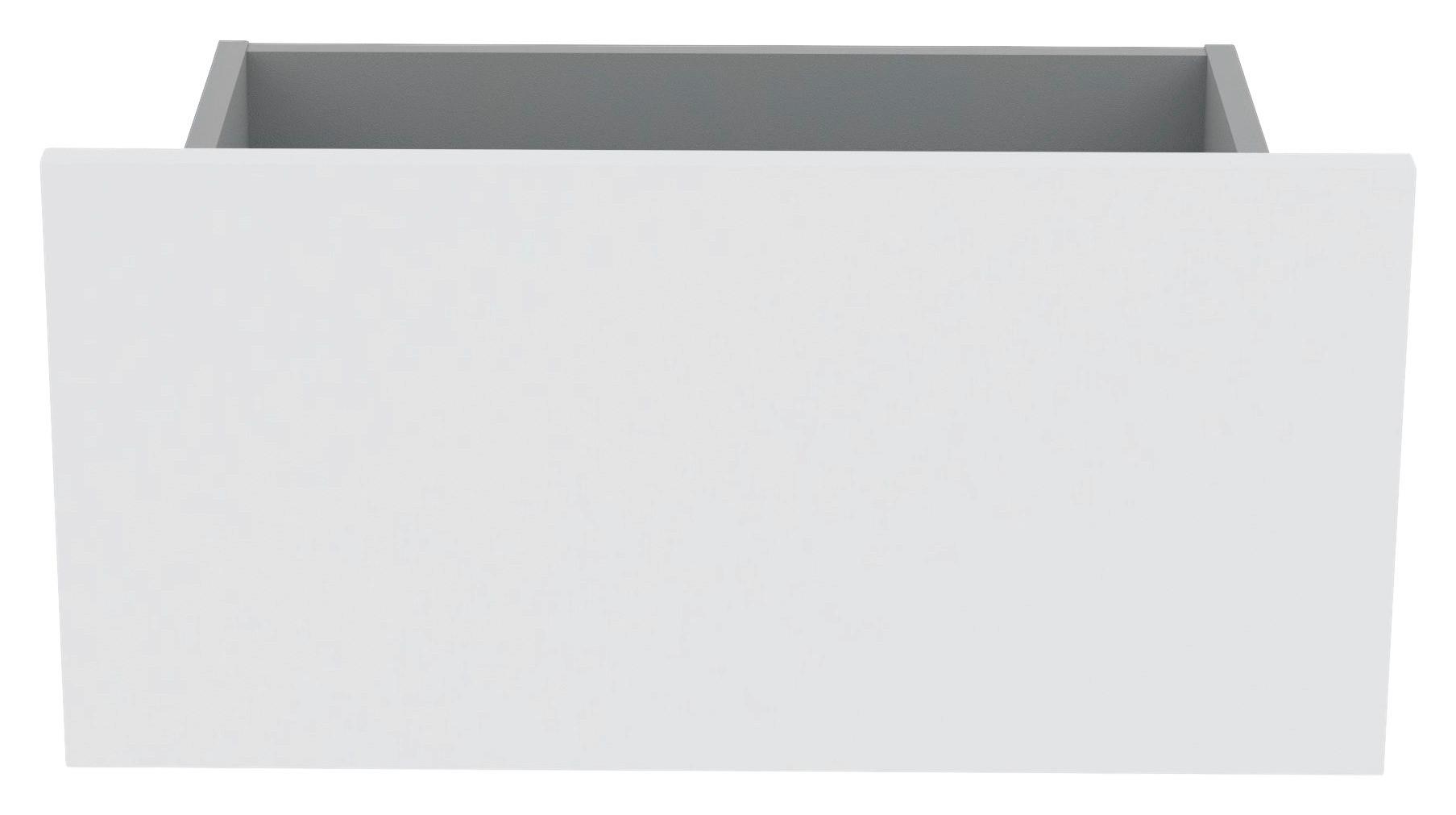 Ladica Unit - Elements - bijela, Moderno, drvni materijal (45,3/21,9/36,6cm) - Based