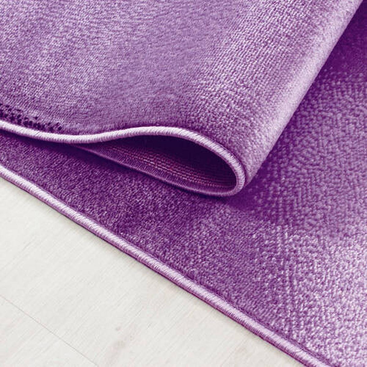 Tkana Preproga Plus, Lila, 140x200cm - lila, Basics, tekstil (140/200cm) - Novel