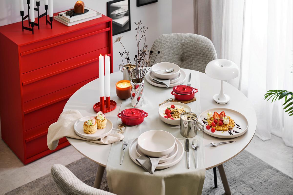 Besteckset Thi Silberfarben, 16-teilig - Silberfarben, MODERN, Metall - Mömax