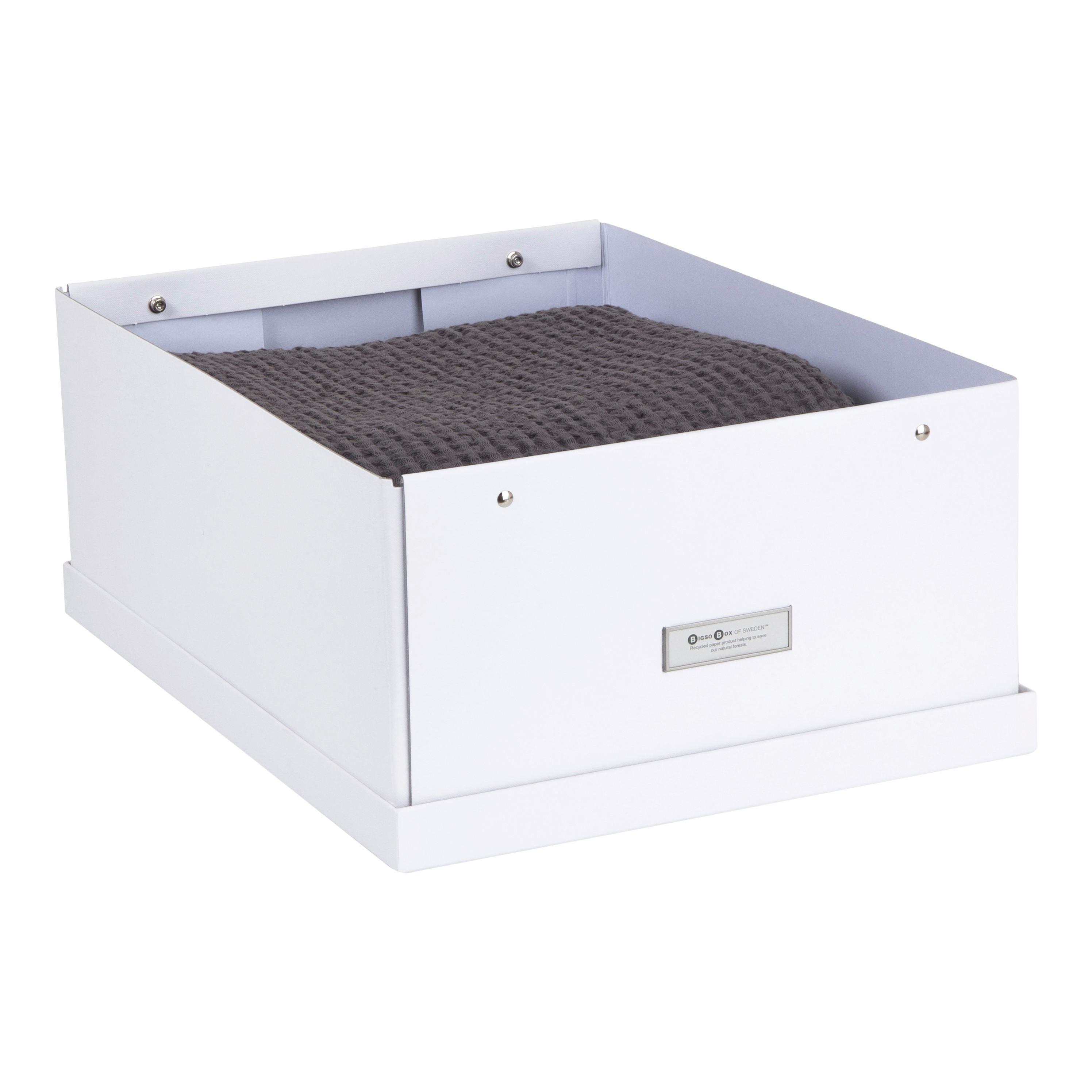 POJEMNIK DO PRZECHOWYWANIA 886145541 KATRIN KD BOX - biały, Basics, karton/papier (34.5/45/18,5cm)
