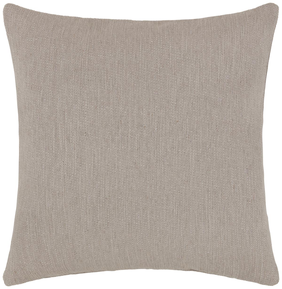 Párnahuzat Kerstin - taupe, Basics, textil (50/50cm) - Premium Living