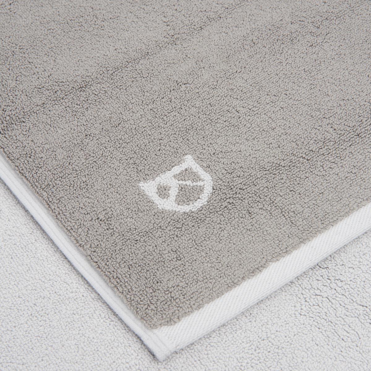 MATA ŁAZIENKOWA BASIC - jasnoszary/szary, Basics, tkanina (60/120cm) - Dieter Knoll