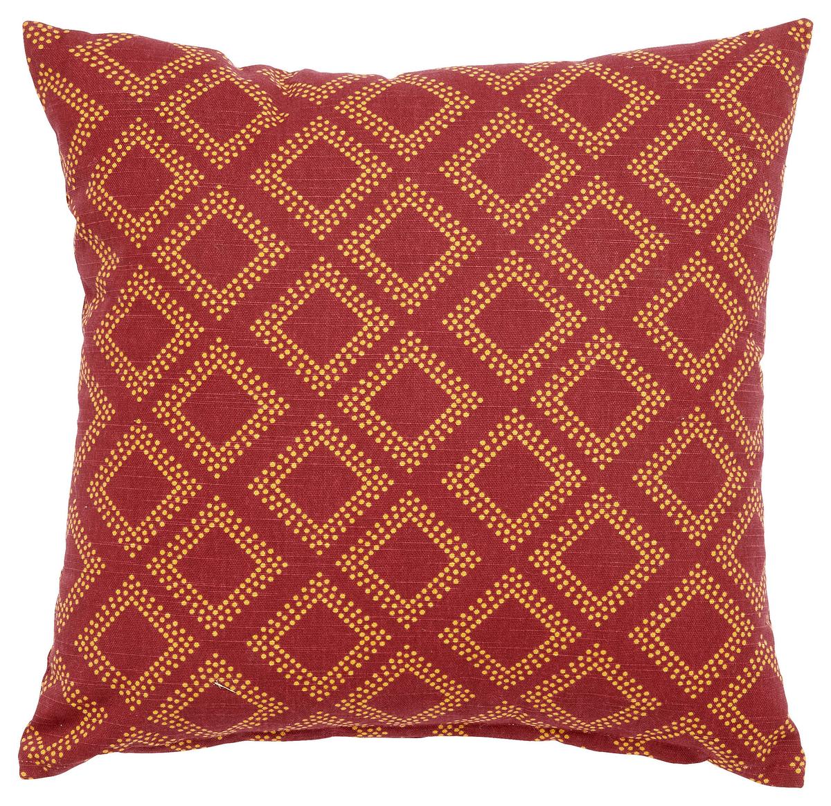 Díszpárna Ornament 40/40cm - piros, Lifestyle, textil (40/40cm) - Modern Living