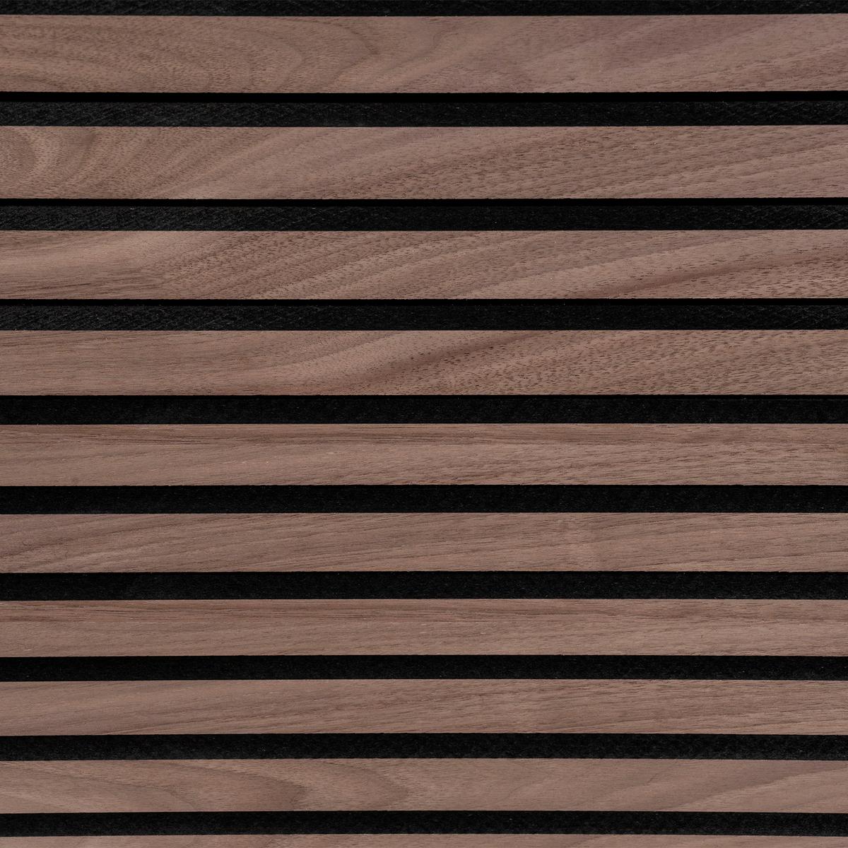 Akustikpaneel Walnussfarben - Walnussfarben, Basics, Holzwerkstoff (60/118cm)