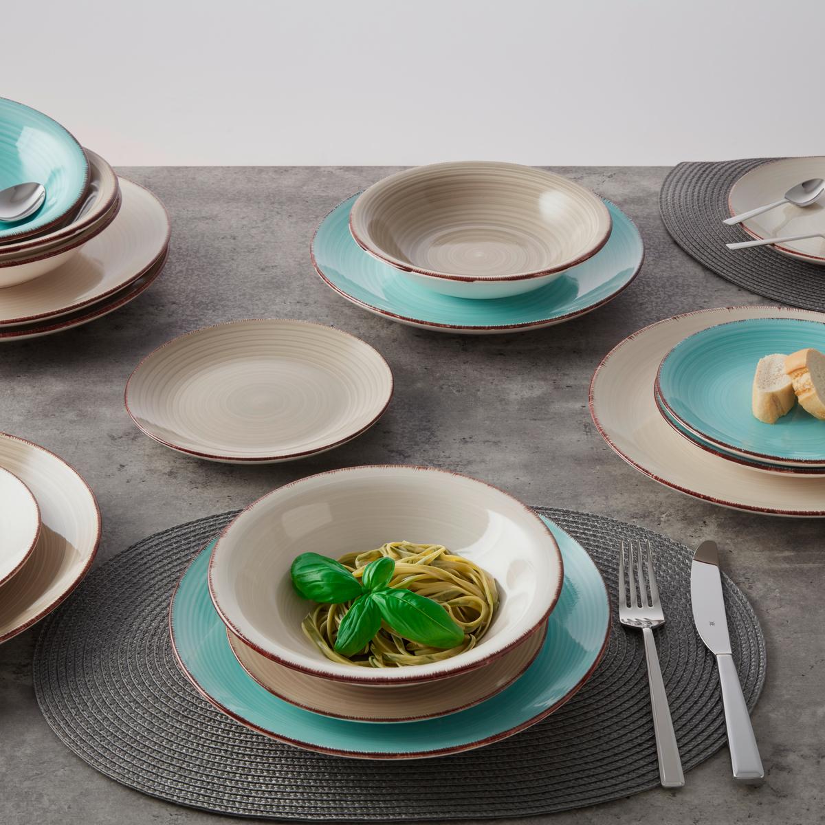 Serviciu de masă 18/1 Inka  Based - alb, Konventionell, ceramică - Based