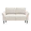 2-Sitzer-Sofa Custom Dunkelgrün - Dunkelgrün/Beige, MODERN, Holz/Textil (150/85/92cm) - Mömax