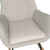 RELAXFÅTÖLJ EMILIO - ljusgrå/naturfärgad, Modern, metall/trä (68/92/87cm) - Bessagi Home
