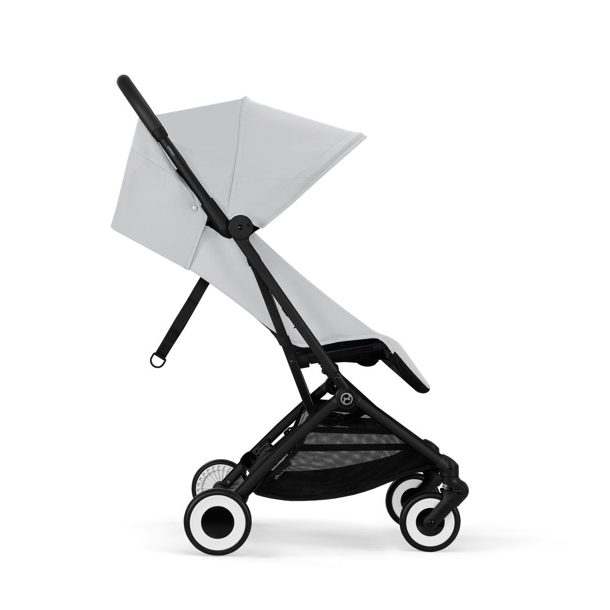 WÓZEK SPACEROWY ORFEO BLK - jasnoszary/czarny, Basics (77/52/102cm) - cybex GOLD