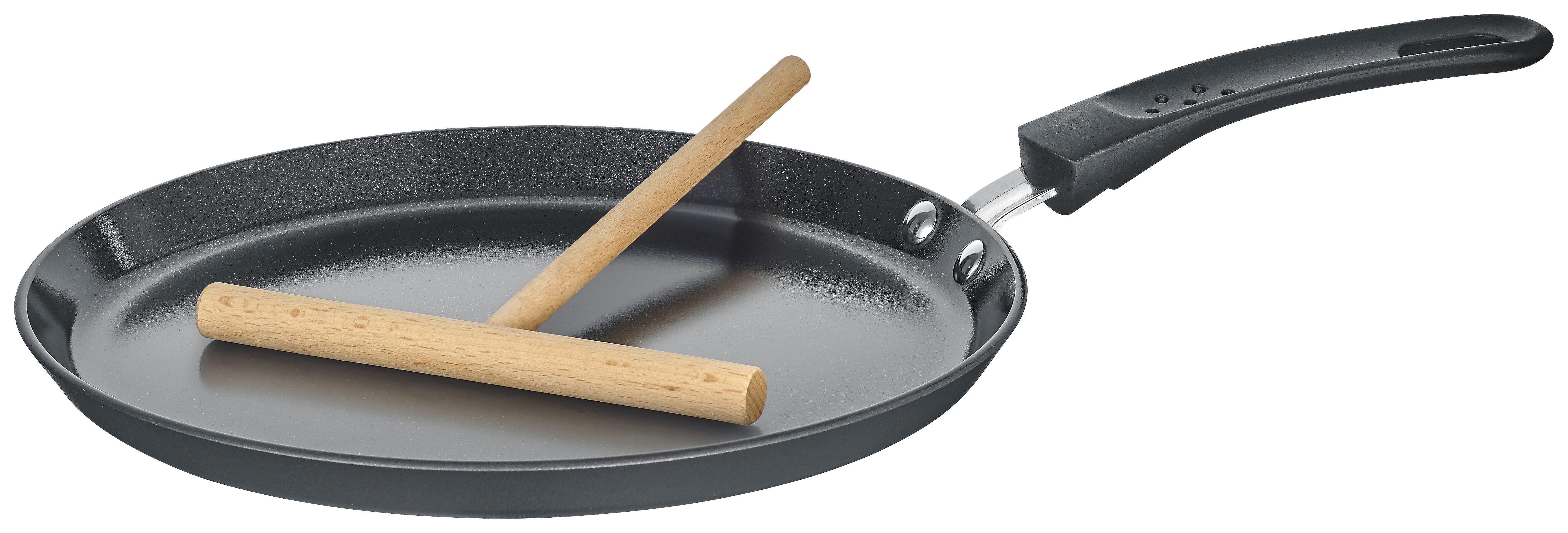 PATELNIA DO NALEŚNIKÓW 011283 - czarny, Basics, metal (24cm) - Berndes
