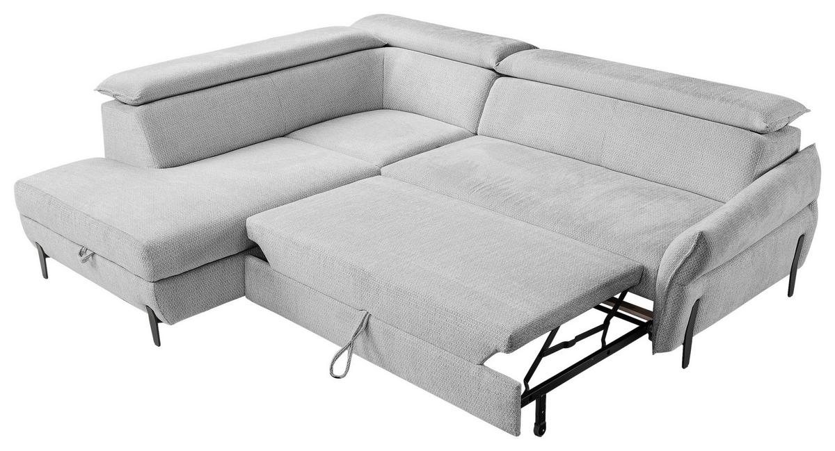 COLțAR ROMEO - gri, Modern, textil (207-212/76-95/257cm) - Modern Living