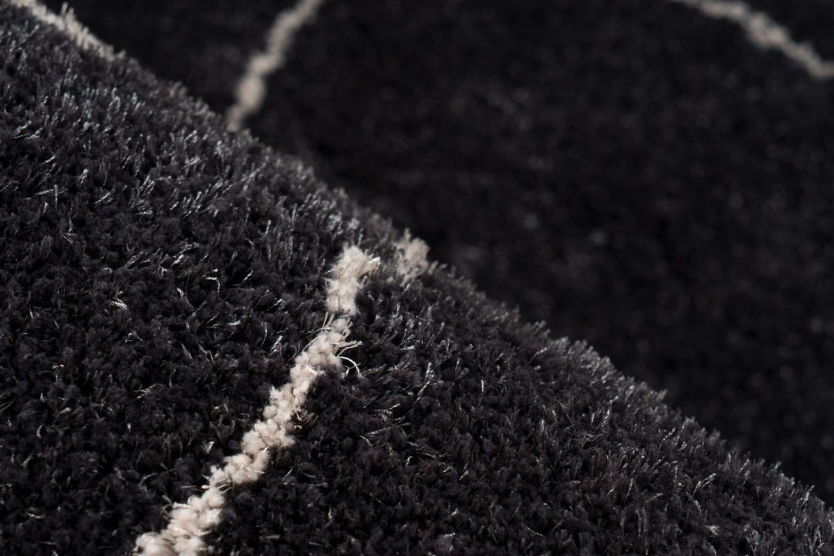 HOCHFLORTEPPICH ORLANDO 525 ANTHRAZIT - Anthrazit, Konventionell, Textil (160/230cm) - Kayoom