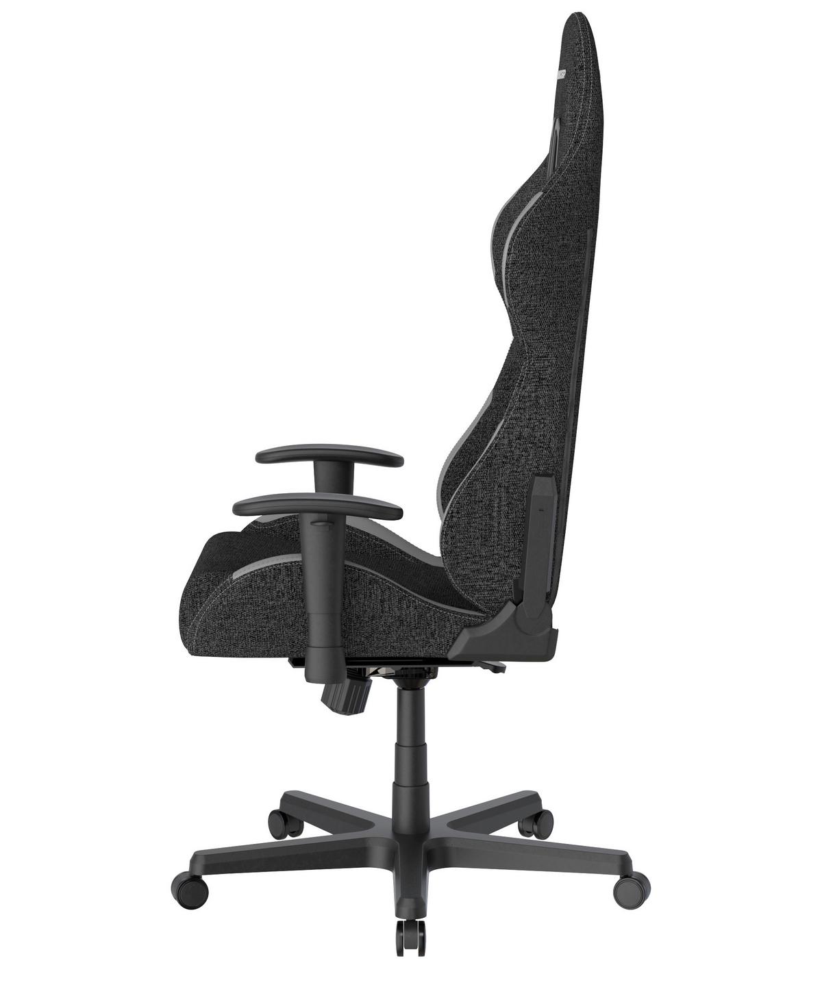 Gamingstuhl Formula Grau/ Schwarz - Schwarz/Grau, KONVENTIONELL, Kunststoff/Textil (70/129/70cm) - Dxracer