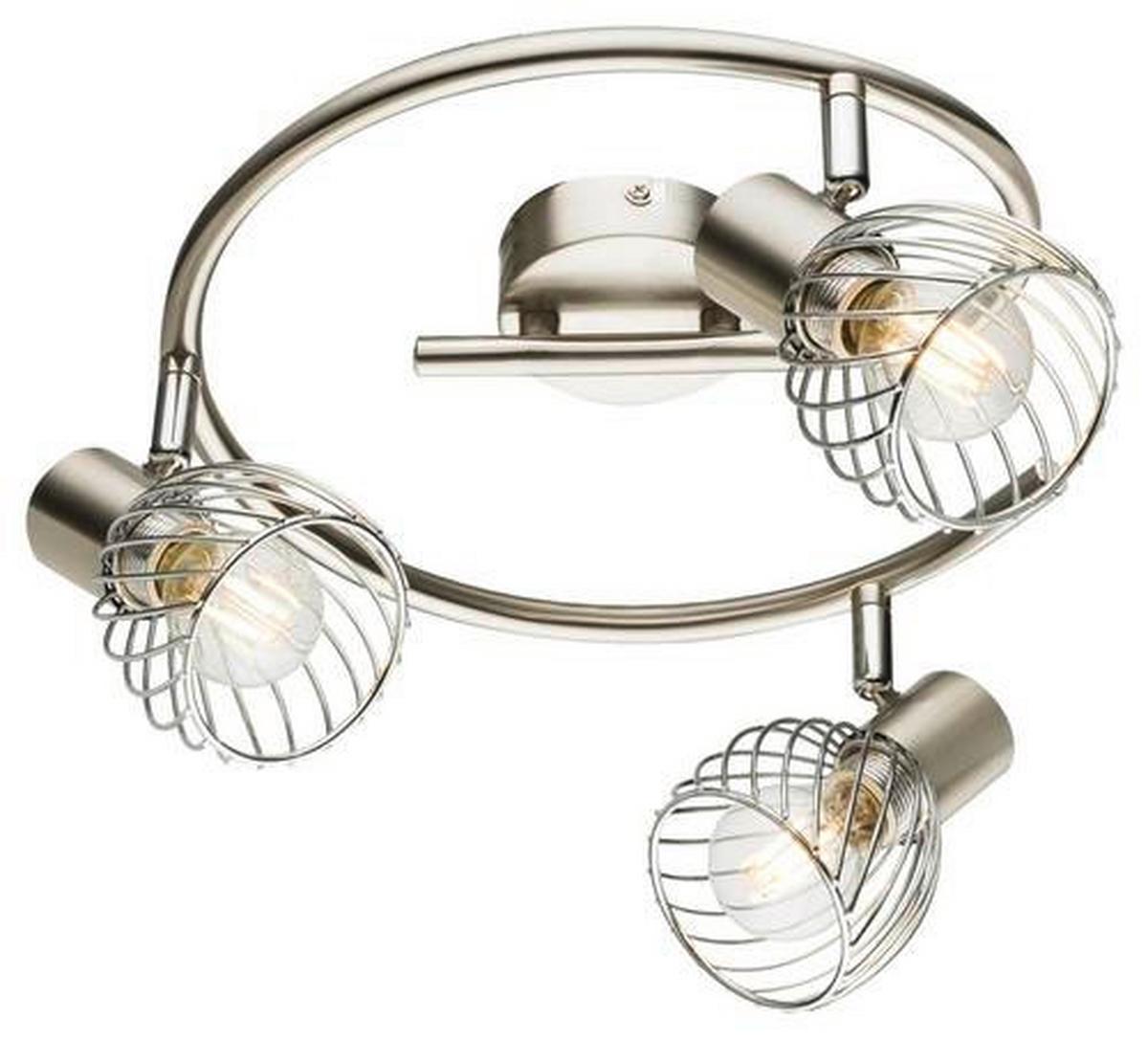 Strahler Sina max. 40 Watt - Chromfarben, Trend, Metall (28/14,5cm) - Globo
