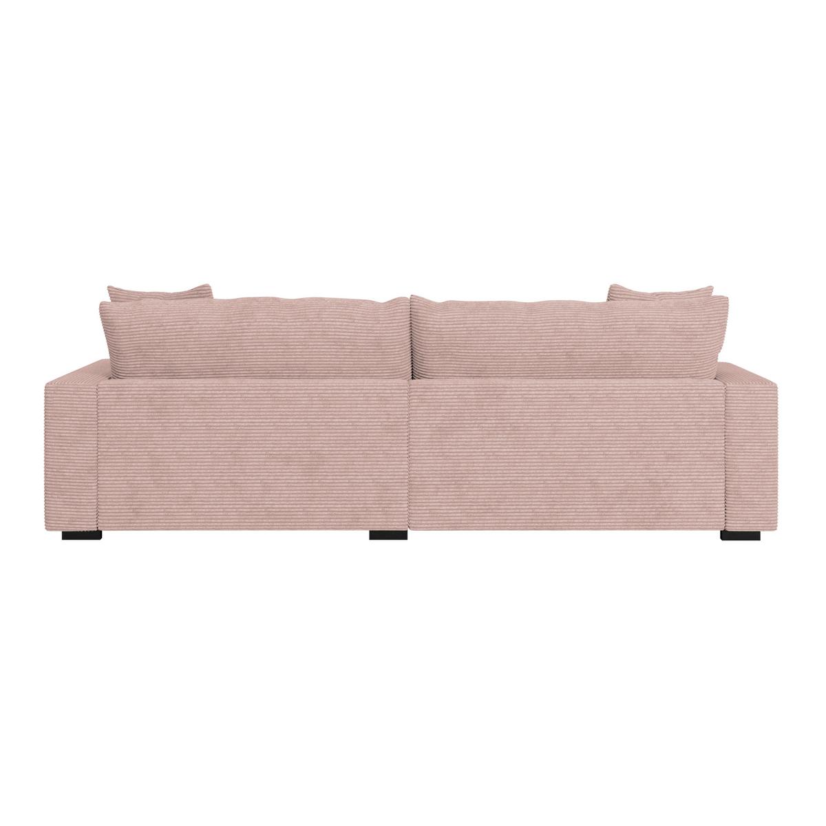 Coltar PELLE - roz, Modern, textil (265/180cm)