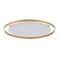 LED-Deckenleuchte Riuts Messingfarben max. 31,50 Watt - Messingfarben, Design, Kunststoff/Metall (58,5/58,5/5,3cm)