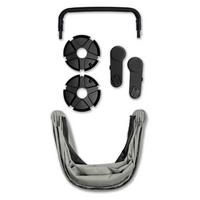 WYPOSAŻENIE WÓZKA 071036 GEO3 - czarny, Basics, tworzywo sztuczne/tkanina - Joolz