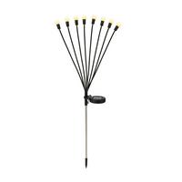 LAMPA SOLARNA FLY - czarny/biały, Trend, tworzywo sztuczne/metal (65cm) - Ambia Garden