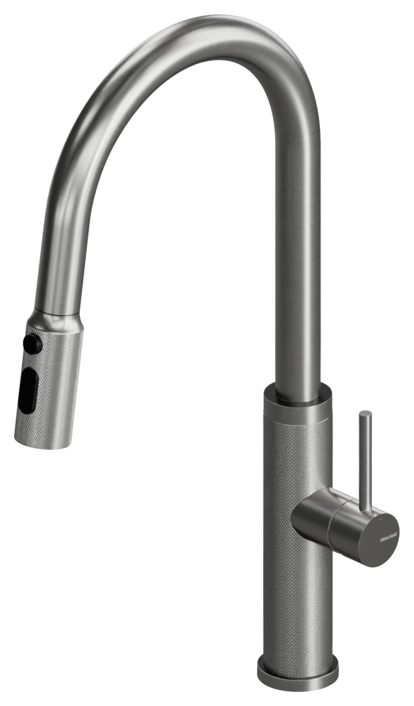 Küchenarmatur 1001495 BS Edelstahlfarben - Edelstahlfarben, Design, Metall (4,3/45,4/23cm) - Dieter Knoll