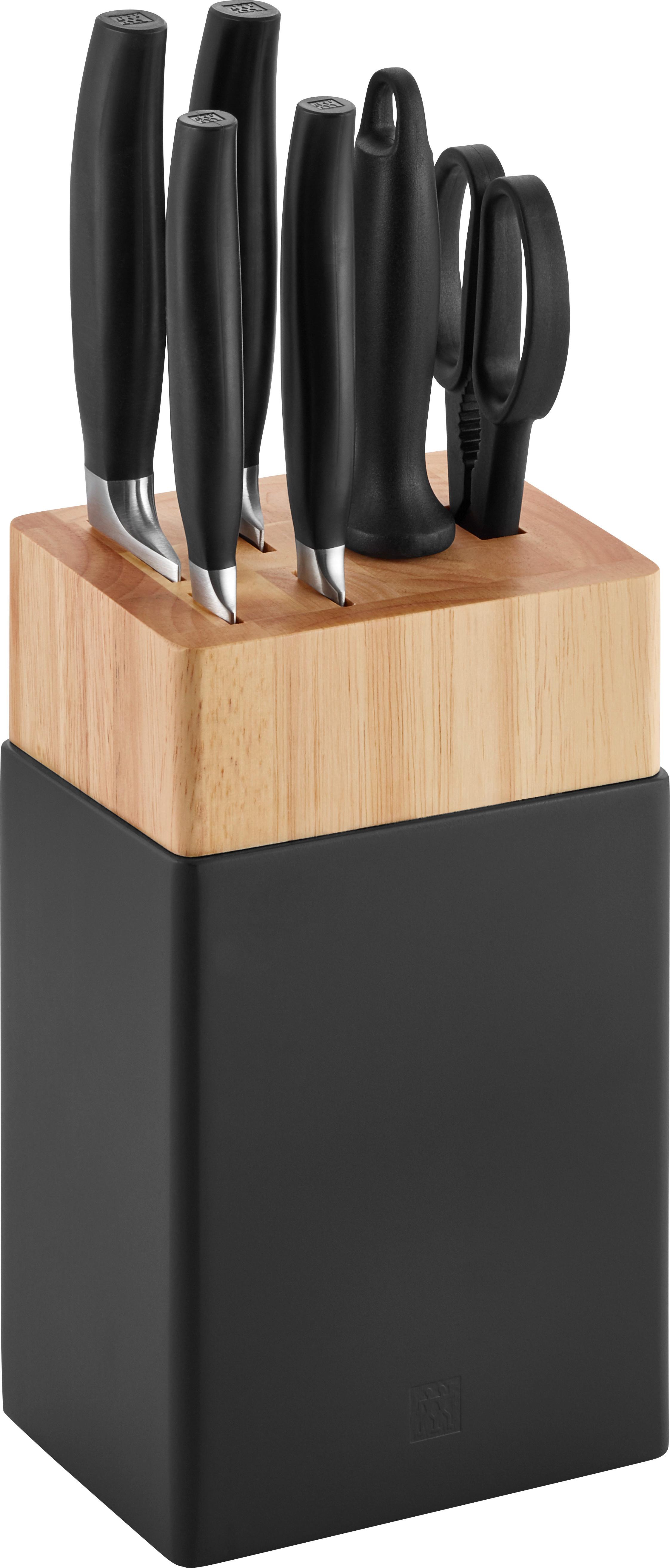 BLOK NA NOŻE 1026690 ZWILLING - czarny, Basics, tworzywo sztuczne/drewno - Zwilling