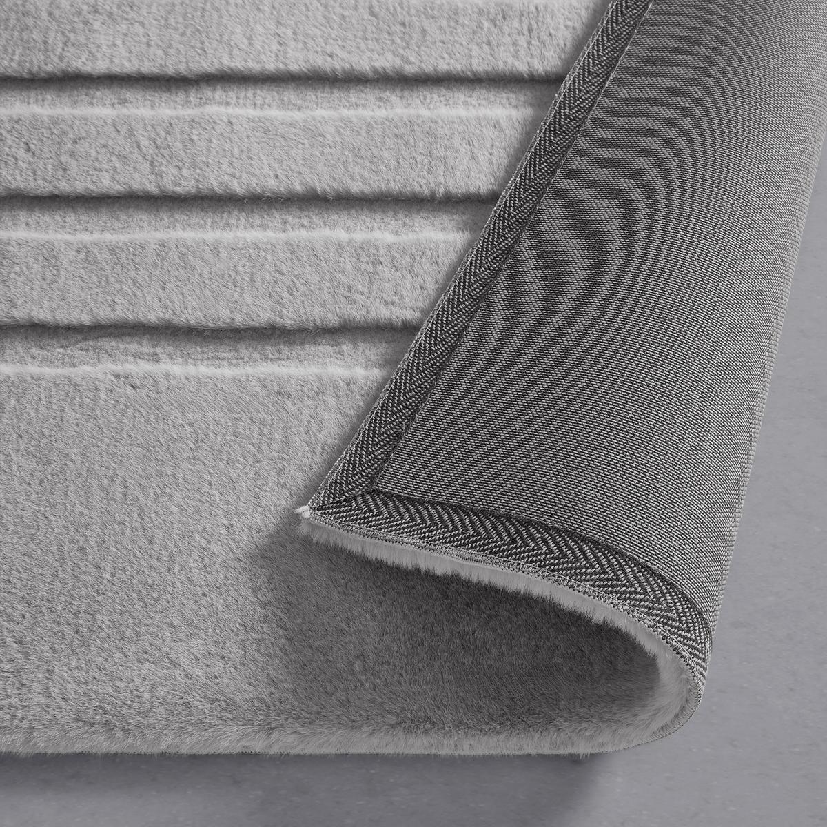 Kunstfell Fadime 2 Grau ca. 120x170cm - Grau, MODERN, Textil (120/170cm) - Mömax