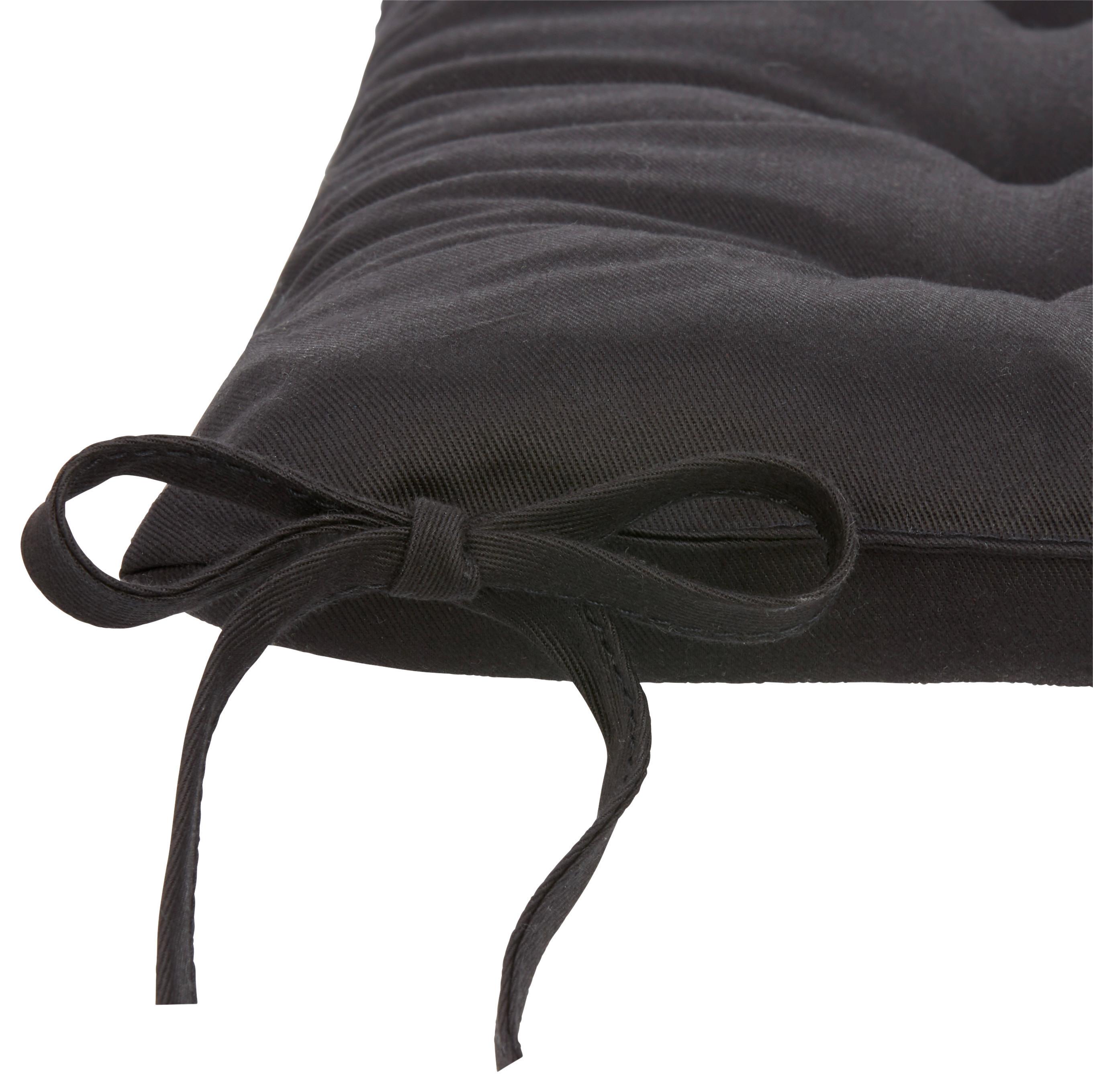 Sedežna Blazina Lola -Based- - črna, Konvencionalno (40/40/4cm) - Based
