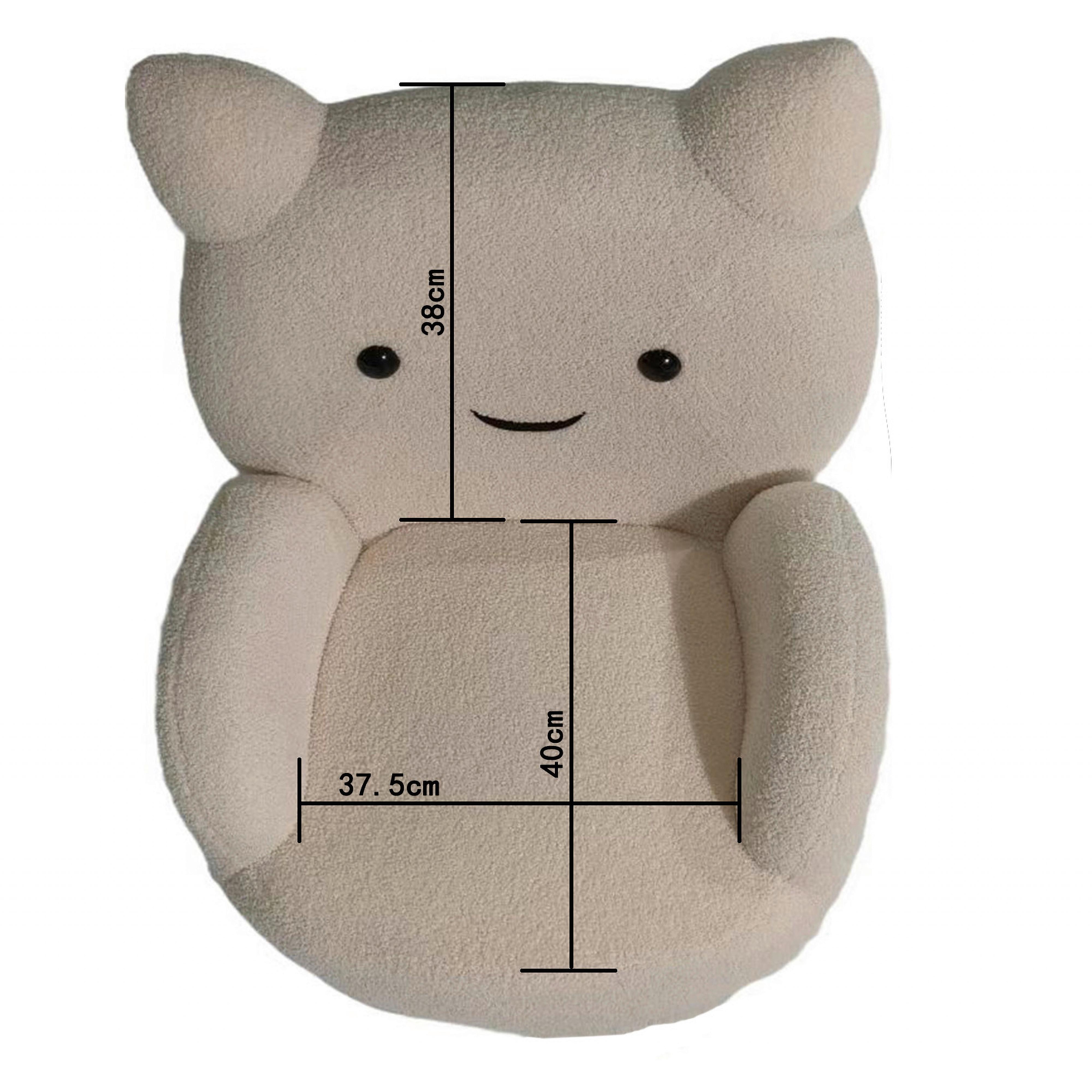 FÅTÖLJ KITTI -TREND- - vit, Romantik / Lanthus, trä/textil (59/72/58cm) - Mömax