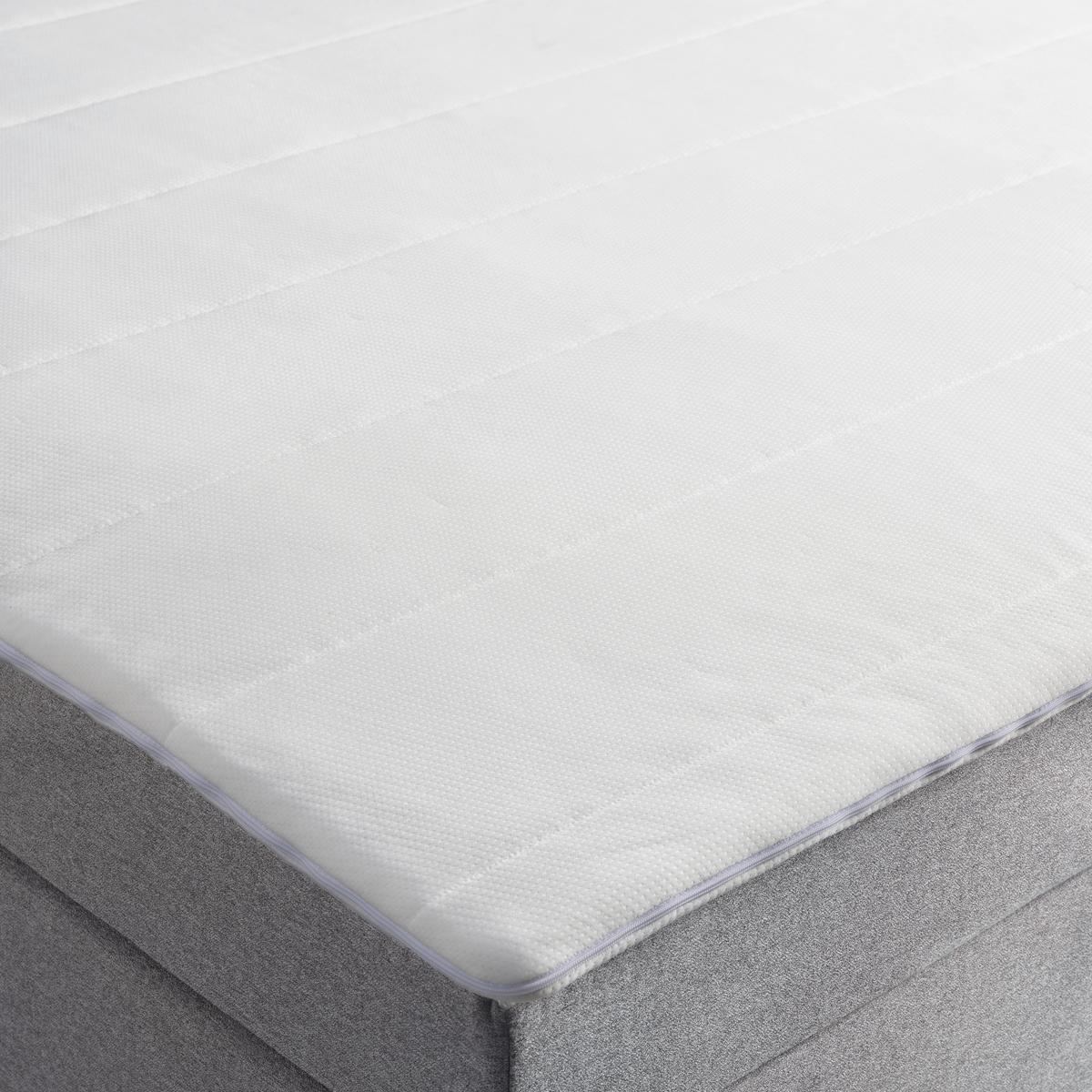 Boxspringbett Palermo in Grau ca. 160x200cm - Chromfarben/Grau, KONVENTIONELL, Kunststoff/Textil (160/200cm) - Based