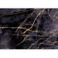 Fototapeta Golden Paths, 450x315cm - črna/barve medu, Trendi, tekstil (450/315cm) - artgeist