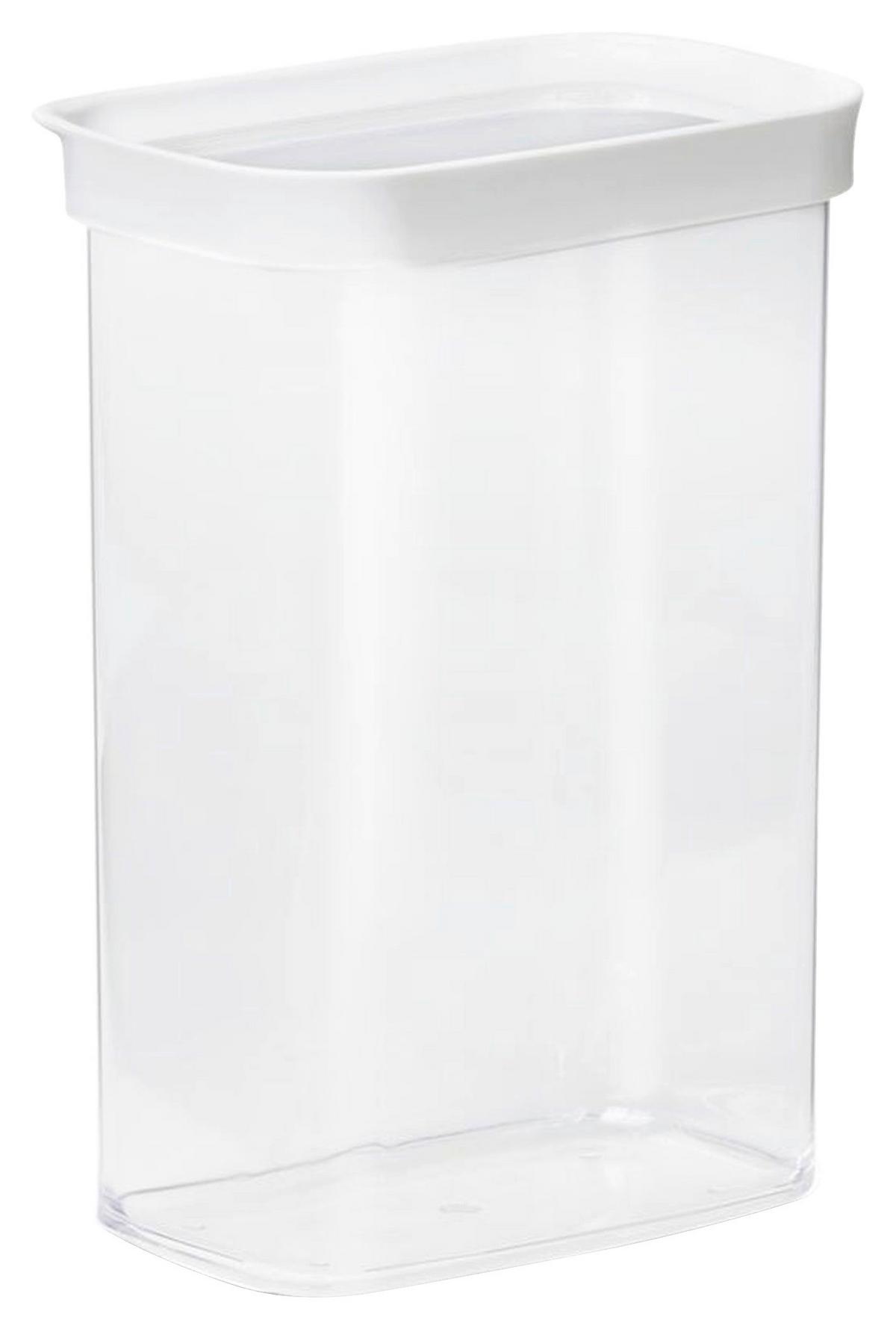 POJEMNIK DO ŻYWNOŚCI N1142300 - biały, Basics, tworzywo sztuczne (16,0/9,9/23,0cm) - Emsa
