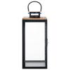 LYKTA PURE - svart, metall/trämaterial (20,5/48,5/21,5cm) - Premium Living