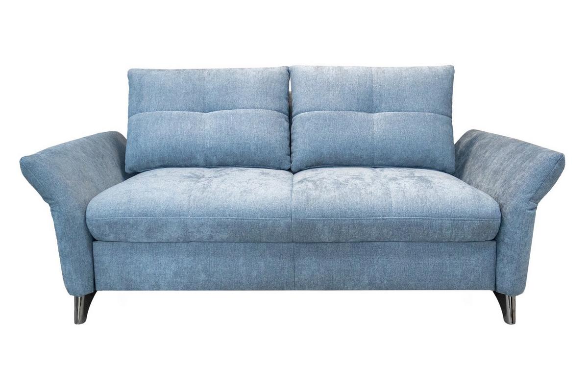 Kanapé Ágyfunkcióval Moving - világoskék, Konventionell, textil (188/92/96cm) - Premium Living